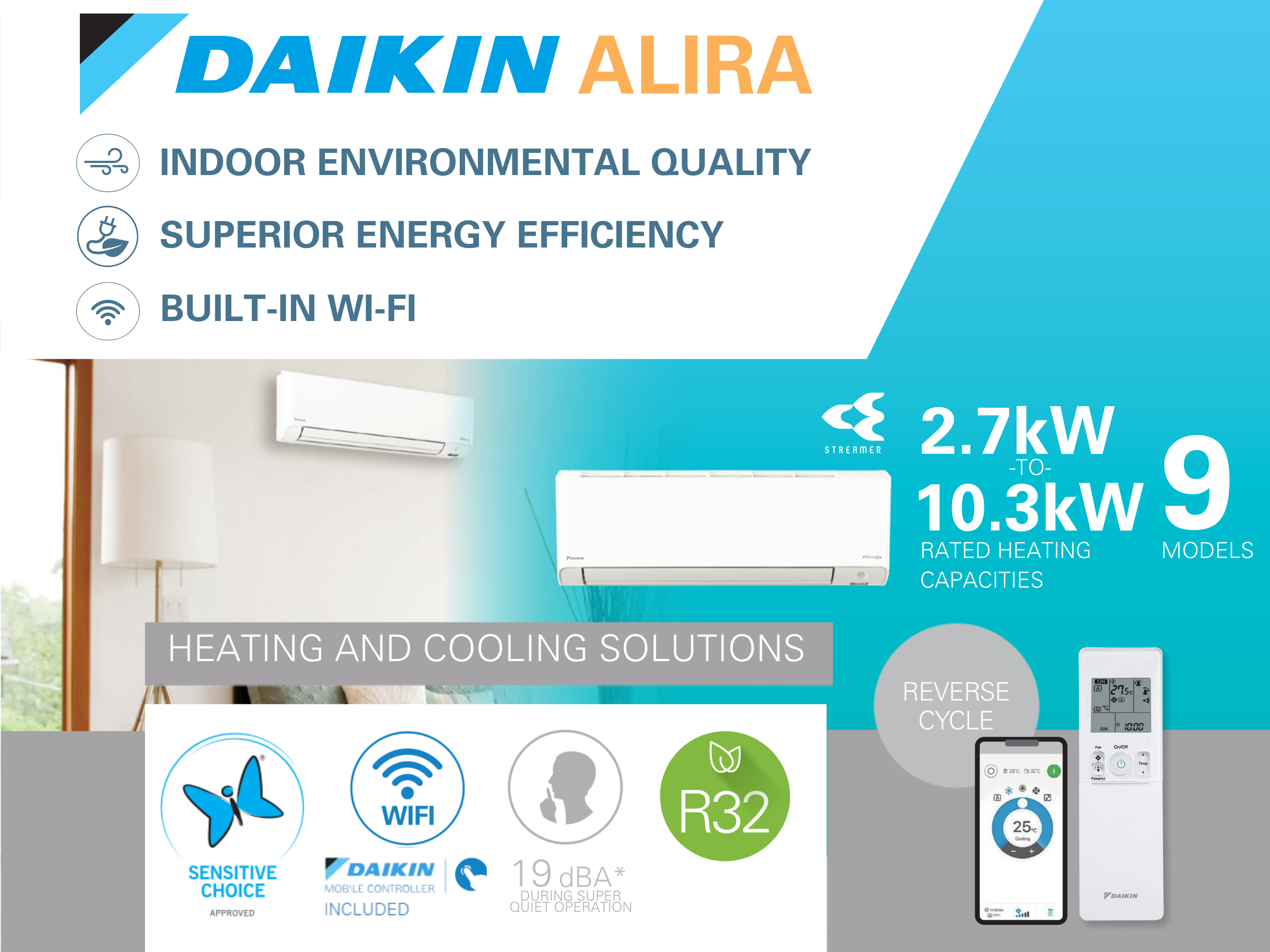 Daikin Alira Series Heat Pumps | Affordable NZ Heat Solutions